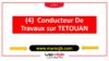 (4)  Conducteur De Travaux sur TETOUAN