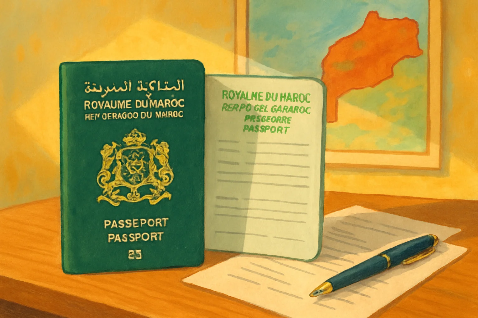 تجديد جواز السفر المغربي بعد انتهاء صلاحيته 2025: دليل شامل