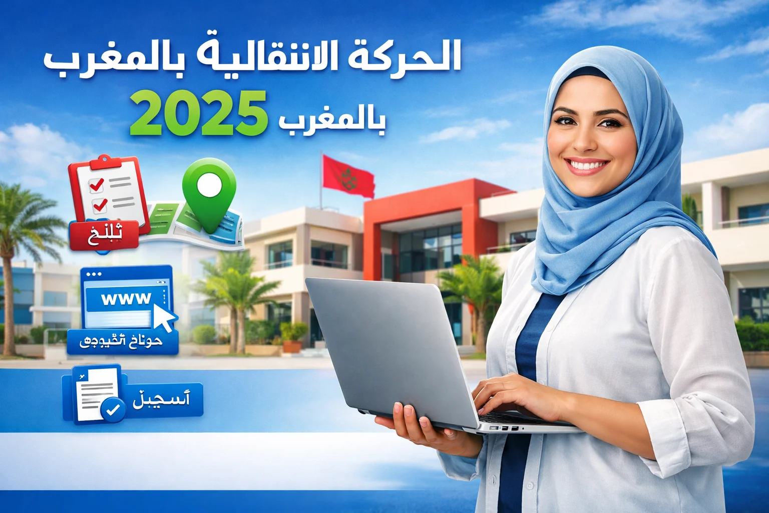 الحركة الانتقالية 2025 بالمغرب: التسجيل، الشروط، النتائج + الرابط الرسمي